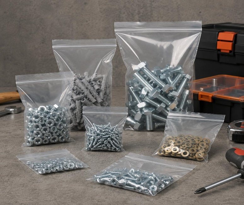 LDPE Bags Industrial Components